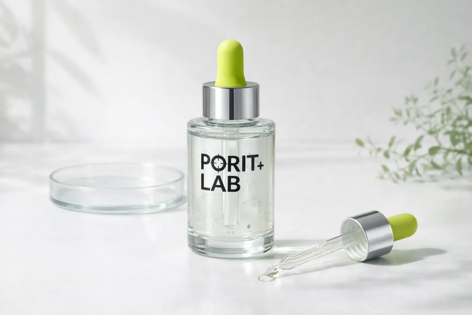PORIT LAB 스킨케어 제품 병